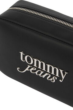 Tommy Jeans Mini neceser con logo met&aacute;lico