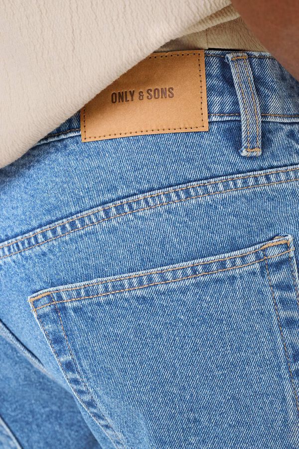 Only & Sons Denim Bermuda shorts blue