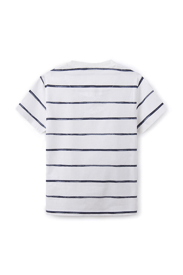 Springfield Boys' striped T-shirt ecru