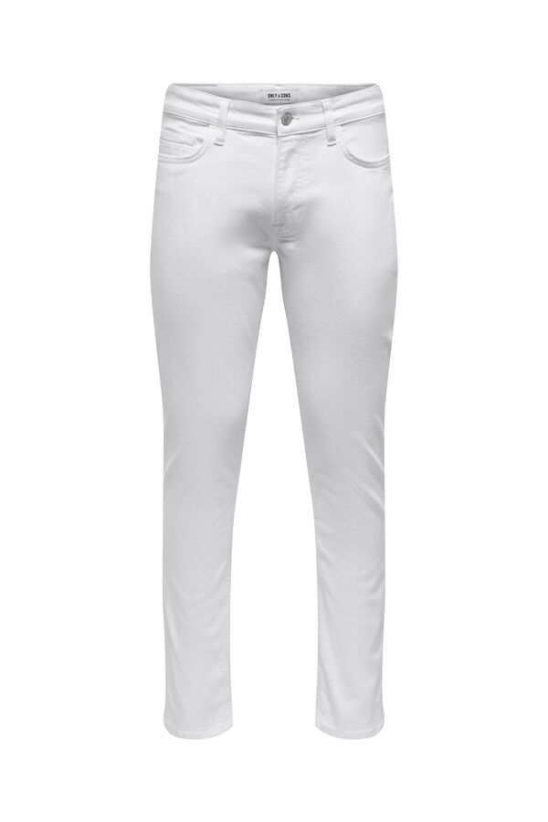 Only & Sons Jeans slim fit blanco