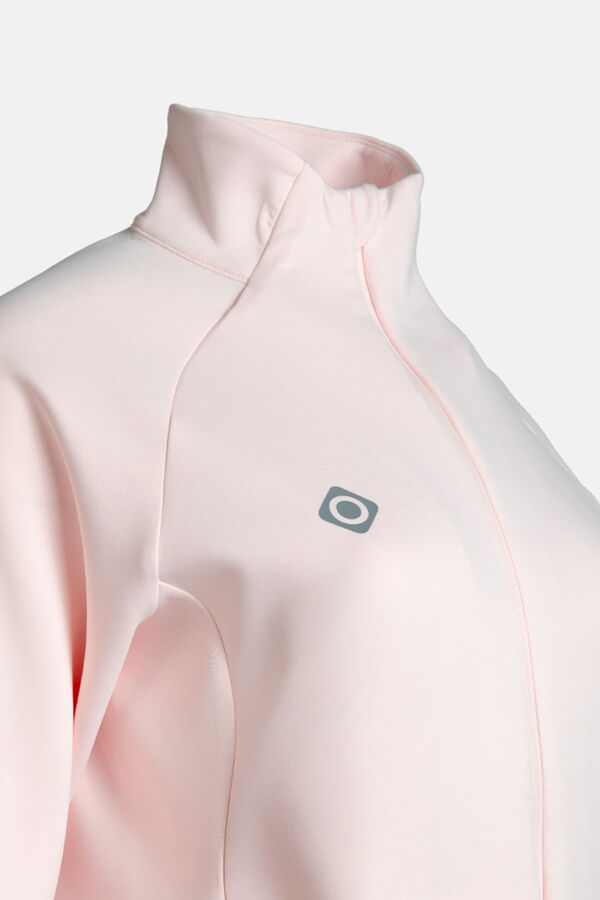 Izas Lightweight jacket with pockets pink