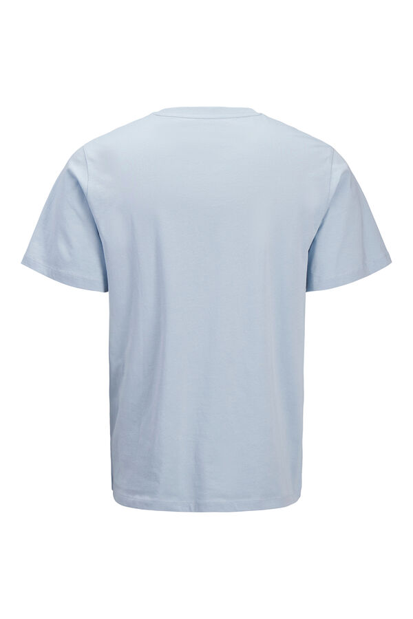 Jack & Jones PLUS Short-sleeved logo T-shirt blue