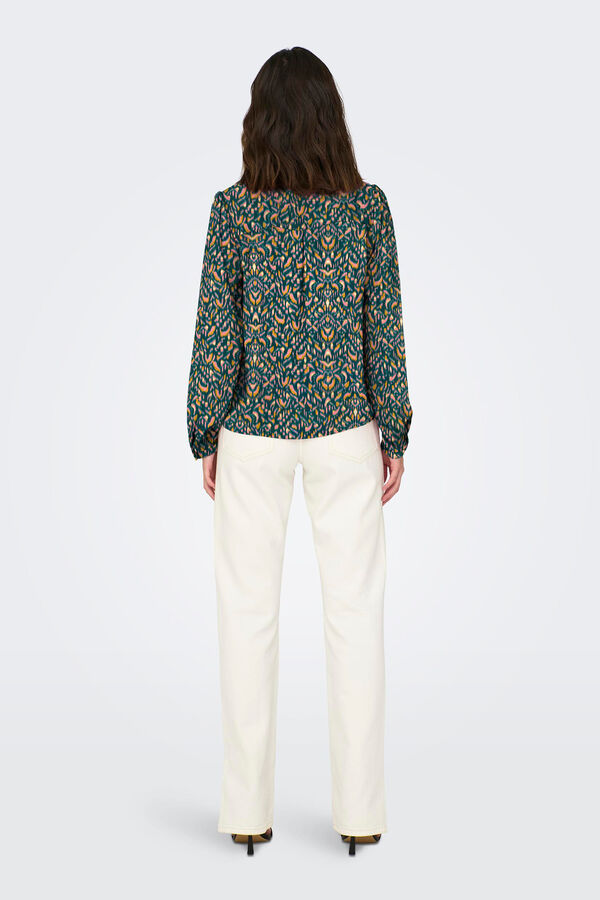 Springfield Long-sleeved blouse  zelena