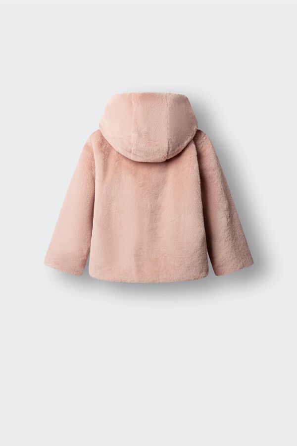 Springfield Kids Chaqueta pelo ni&ntilde;a rosa
