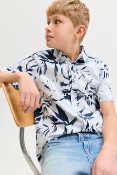 Jack & Jones Junior Camisa estampada de manga curta
