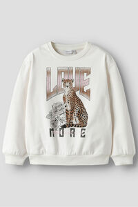 Name It Sudadera leopardo