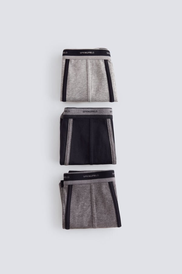 Springfield Pack 3 boxers grey