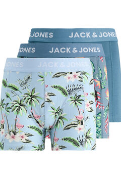 Jack & Jones Junior Pacote com 3 boxer estampados