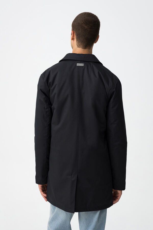 Tiffosi Regular Fit Trench Coat blue