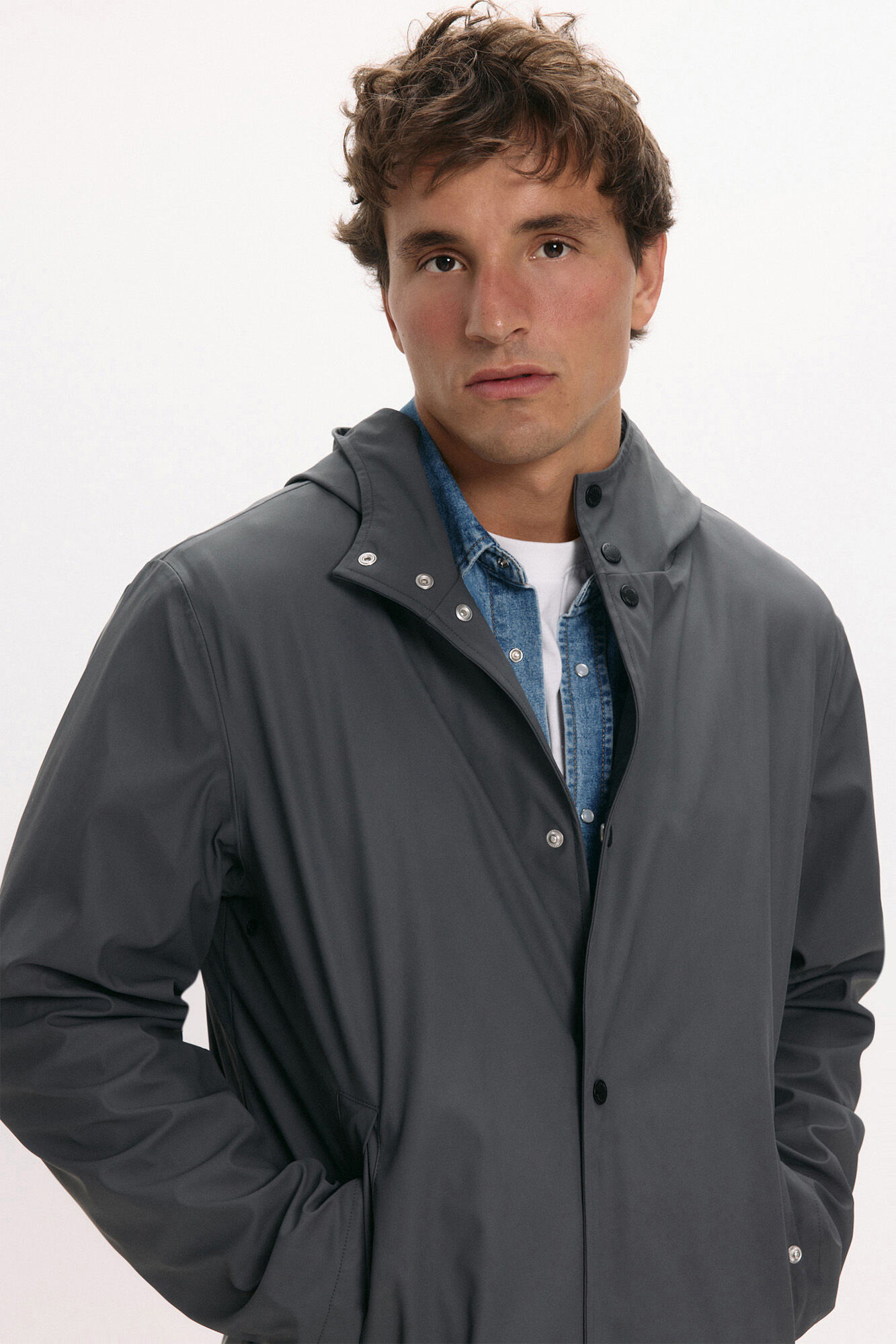 Only & Sons Regenmantel mit Kapuze