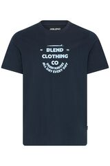Blend PLUS Camiseta manga corta talla grande azul