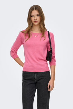 Only Camisola de gola redonda