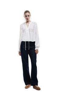 Koton Blusa de brocado