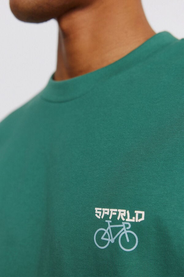Springfield Studio T-shirt SPRINGFIELD green