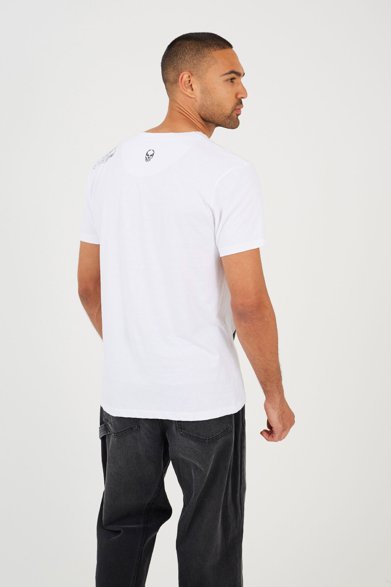 Brave Soul Camiseta calaveras manga corta