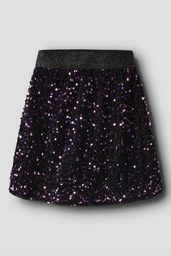 Name It saia de lantejoulas para menina