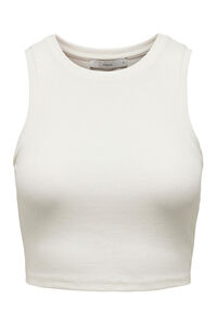 Only Geripptes Neckholder-Top