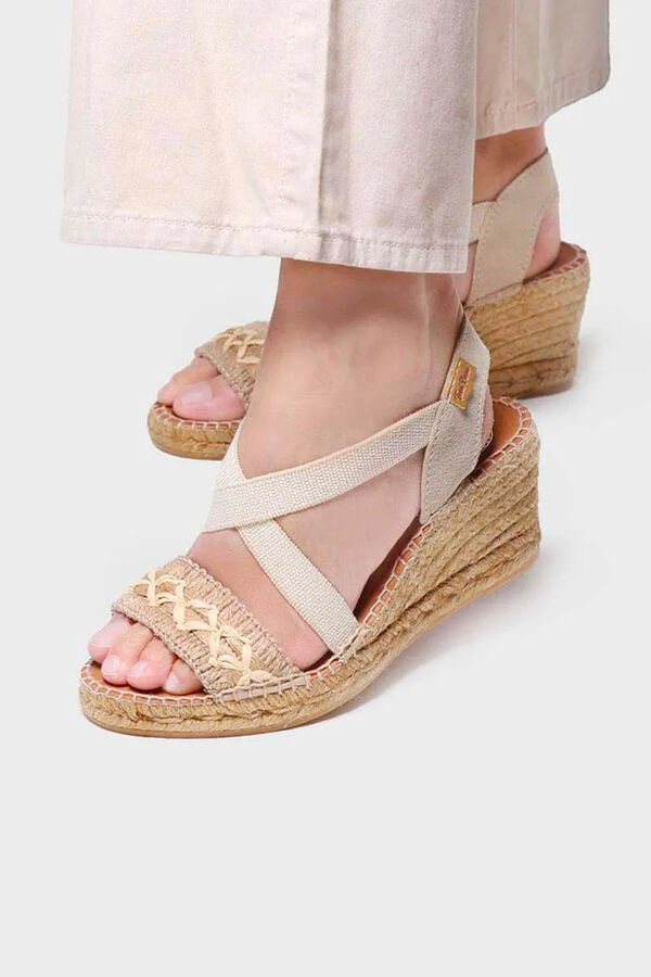 Toni Pons Sand&aacute;lia de juta bege