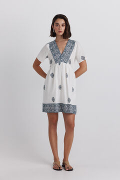 Springfield Border print dress