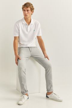 Springfield Jeans skinny gris lav&eacute;s clairs gris