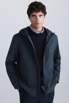 Springfield Tehnička softshell duga jakna s kapuljačom