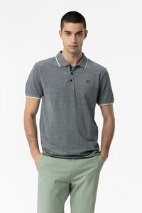 Tiffosi Polo de piqu&eacute; detalle en relieve