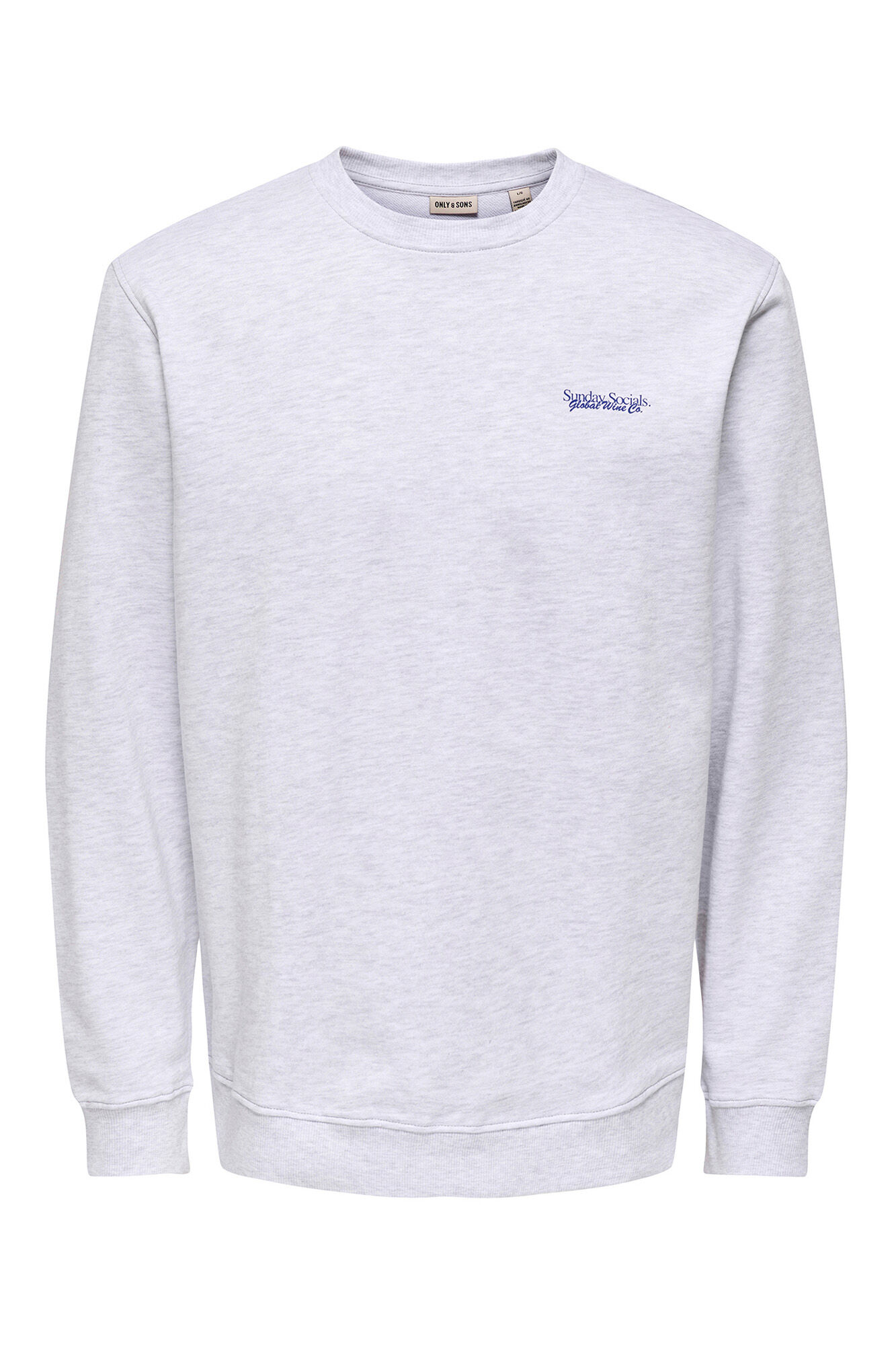 Only & Sons Sudadera de cuello redondo