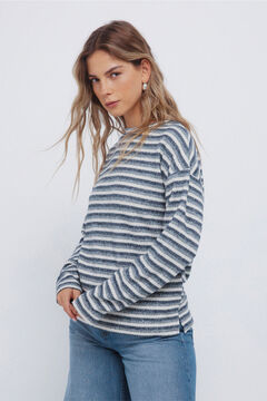 Springfield Džemper od &scaron;enila sa duplom prugom