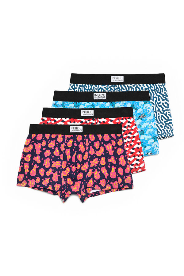 Springfield Pack of printed boxers natural