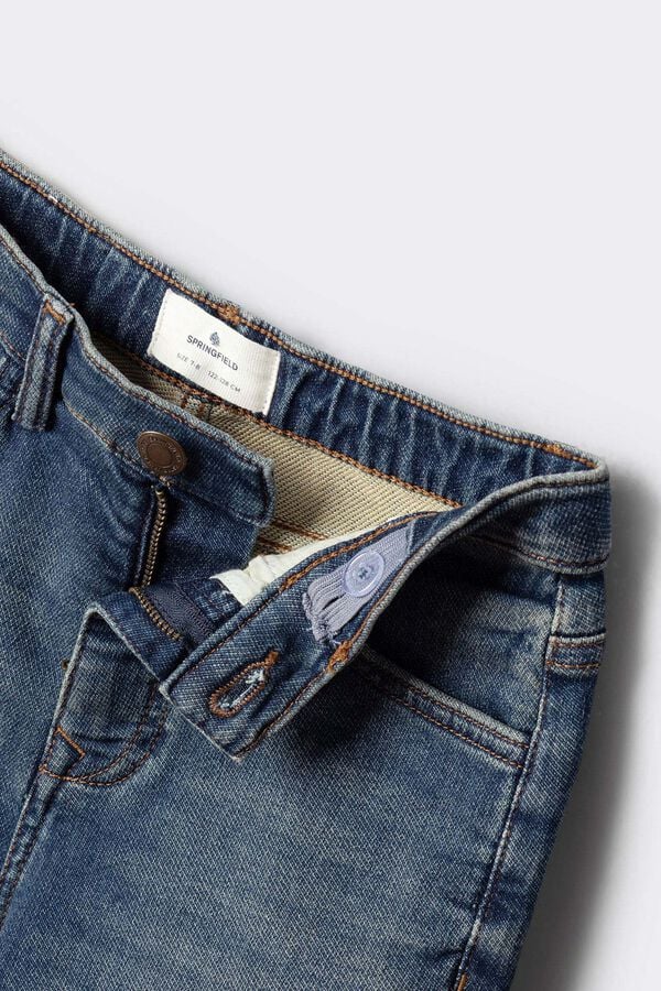 Springfield Kids Pantal&oacute;n knit ni&ntilde;o azul