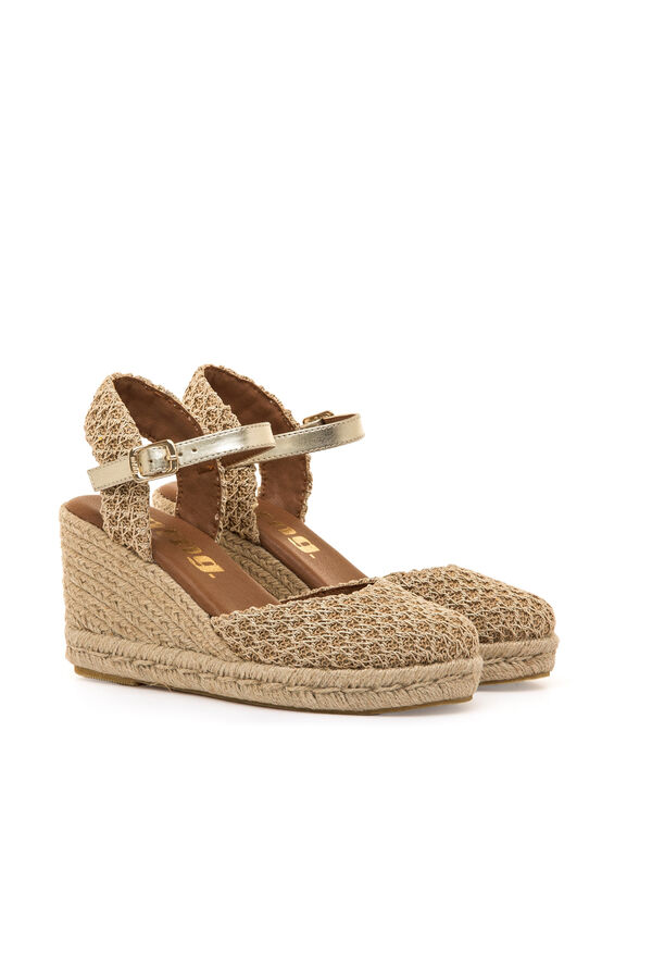 MTNG Jute wedges yellow