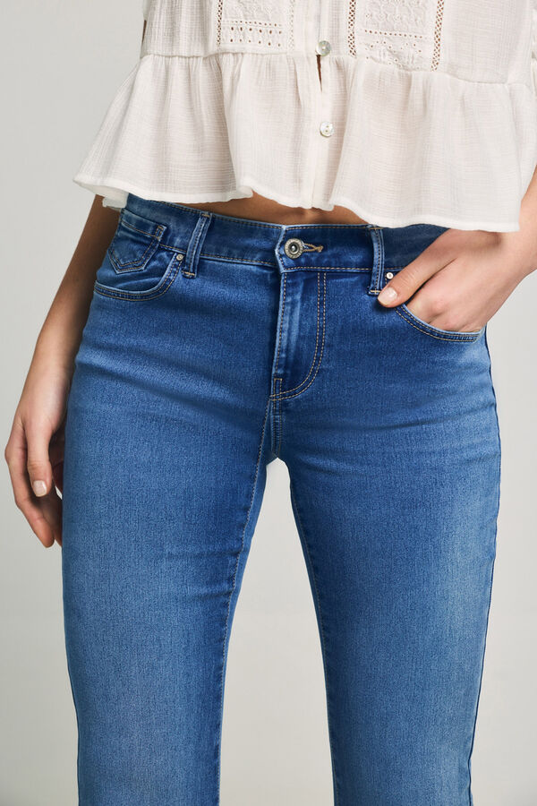 Only Cal&ccedil;a jeans boca de sino  azul