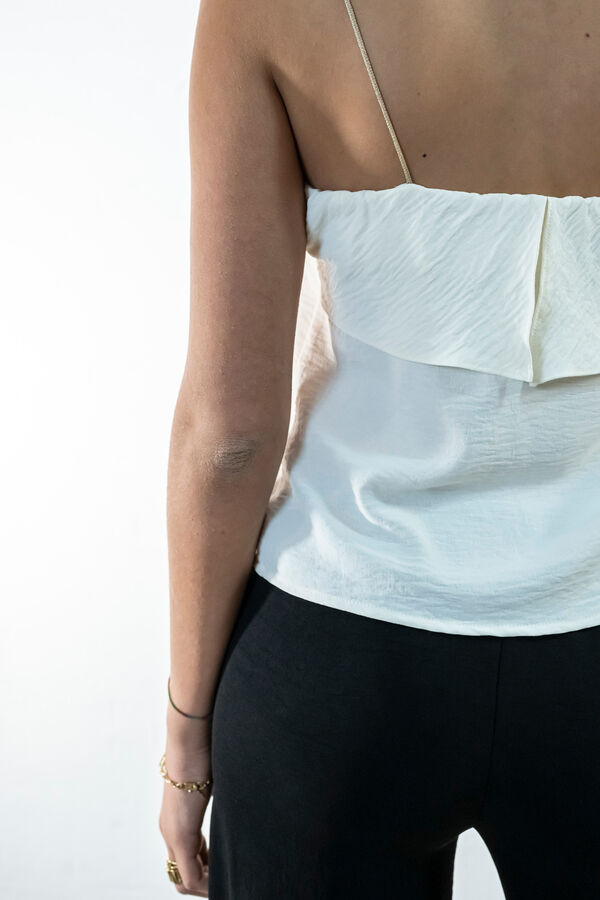 Cul Sac Vest top beige