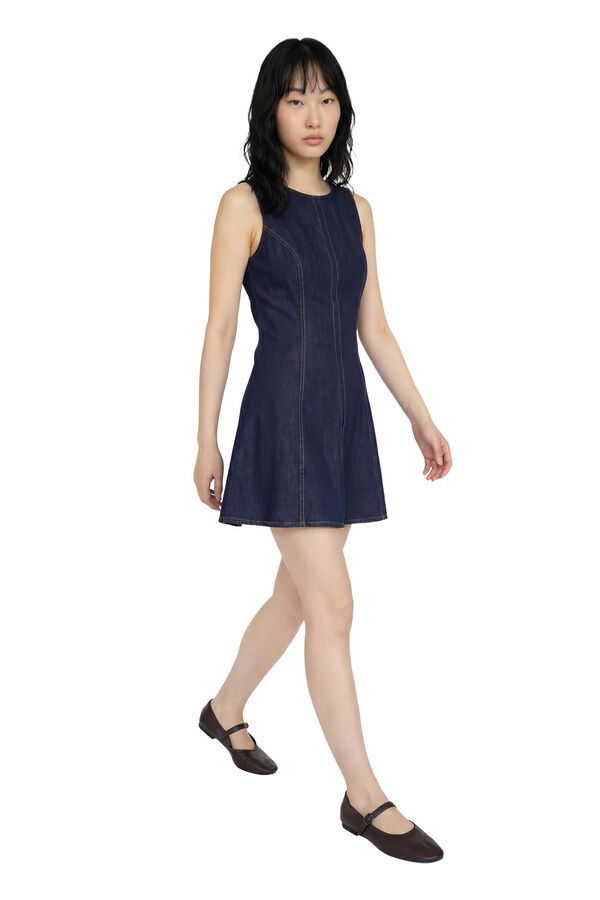 Koton Vestido mini denim azul