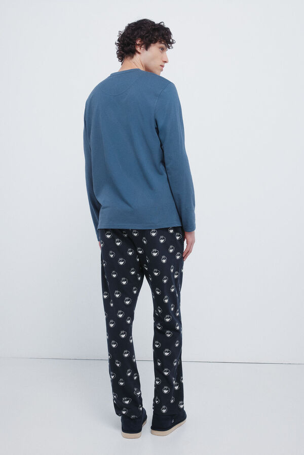 Springfield Sesame Street Long Pajamas blue