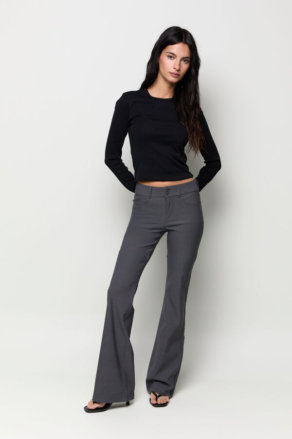 Balmohk Knit polo neck jumper black