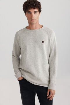 Springfield Plain twisted funnel neck jumper