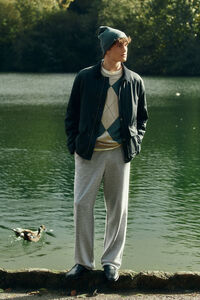 Springfield Pantalón chandal ancho