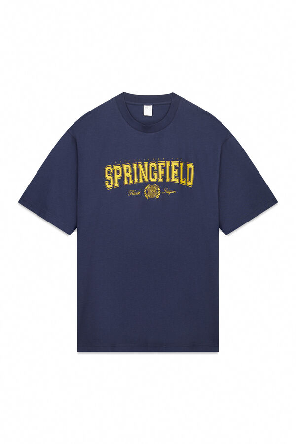 Springfield Springfield Track & Field T-shirt blue