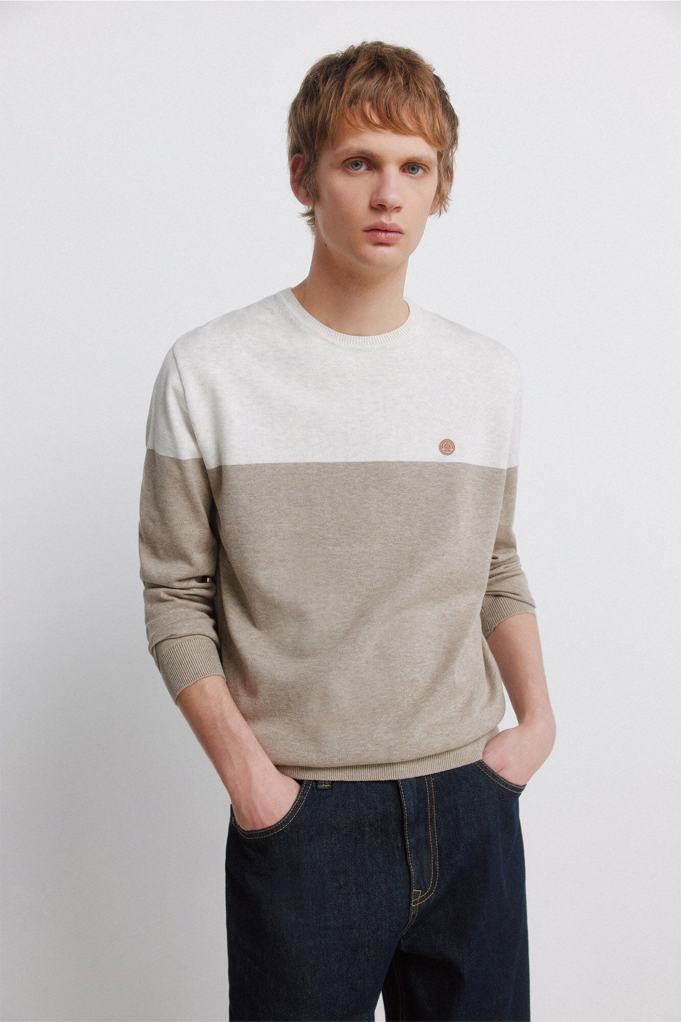 Springfield Colour block basic jumper
