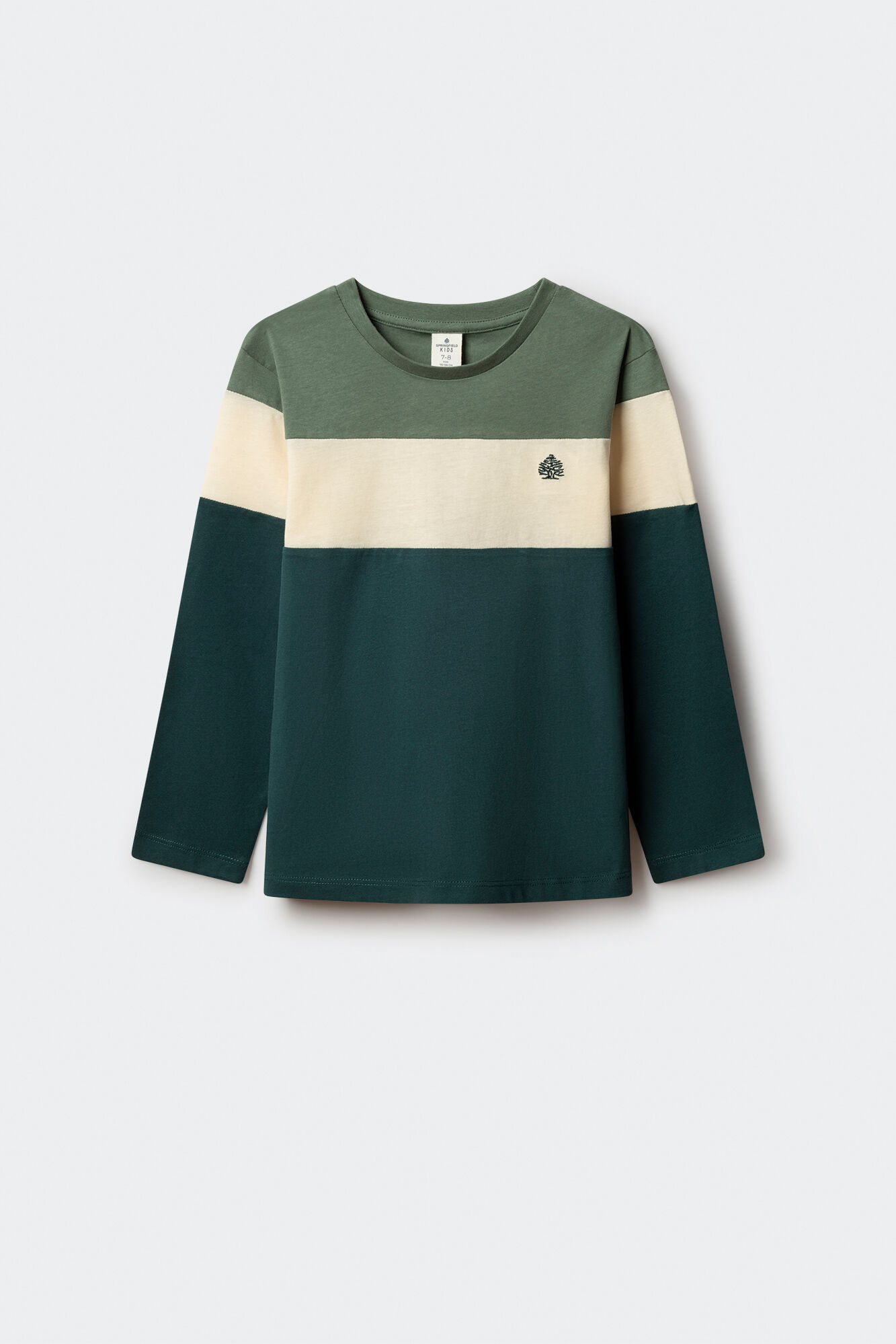 Springfield Kids Camiseta manga larga tricolor ni&ntilde;o