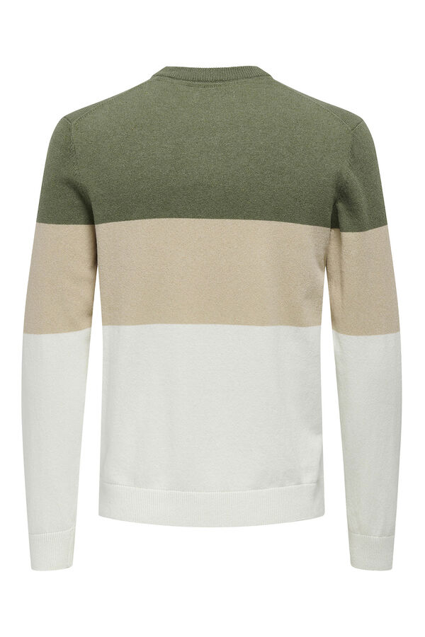 Only & Sons Jersey regular fit verde