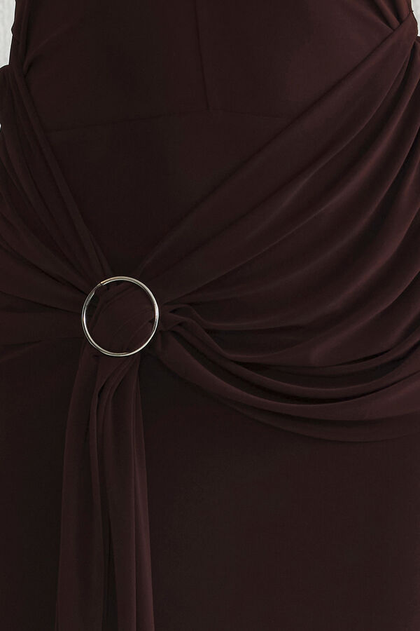 Trendyol Halterneck dress nude