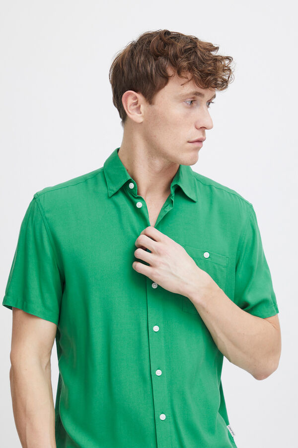 Springfield Short-sleeved shirt green