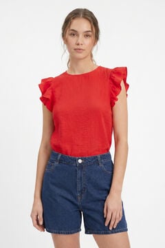 Pieces Top manga corta