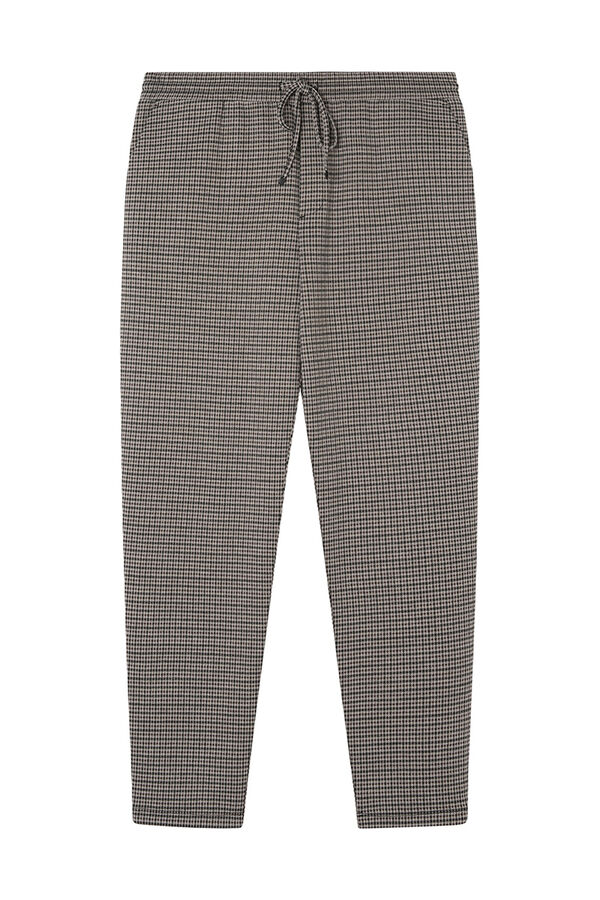 Springfield Calça jogger ponto circular cinza claro