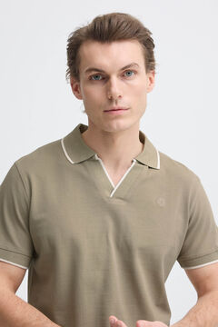 Blend Polo piqu&eacute; manga corta