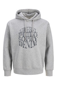 JJ REBEL Sudadera con capucha y estampado frontal