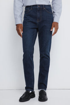 Springfield Cal&ccedil;a jeans slim fit com lavagem escura
