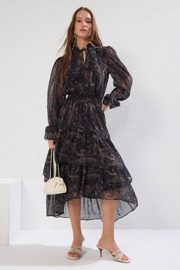 Trendyol Halterneck dress printed